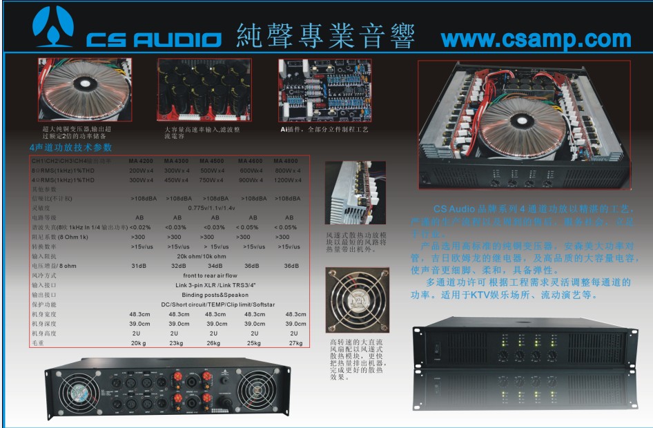 CS AMPLIFIER AMPIFIER 
ؼ:
